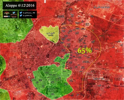 L.....2 - Inna wersja sytuacji w Aleppo. Tutaj ostrożniejsze przewidywania co do Luft...