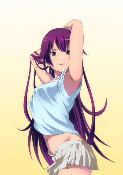 Banri - #randomanimeshit #monogatari #senjougahara #senjougaharahitagi #TakasakiKeisu...