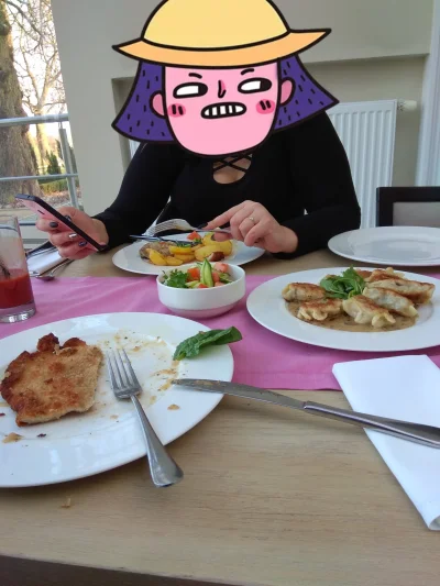 Mirkowy_Annon - @Meowz na kolacji w spa z moim różowym, a Ty? ( ͡º ͜ʖ͡º)