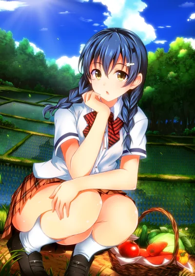 Azur88 - #randomanimeshit #anime #shokugekinosouma #tadokoromegumin #longhair #ponyta...