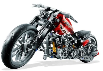 CichyGlosZTyluGlowy - Kupował ktoś #decool aka chińskie podróby #Lego #Technic? Zasta...