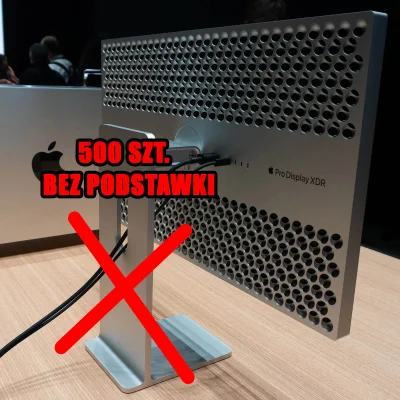 Trombe - Otrzymaliśmy 500 monitorów Apple Pro Display XDR, które z powodu braku podst...