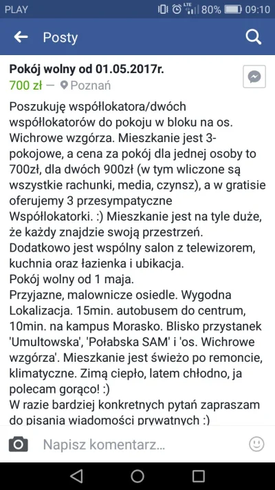 monika_90 - W nawiązaniu do mojego wpisu o moich "czystych" lokatorkach
Pod koniec ma...