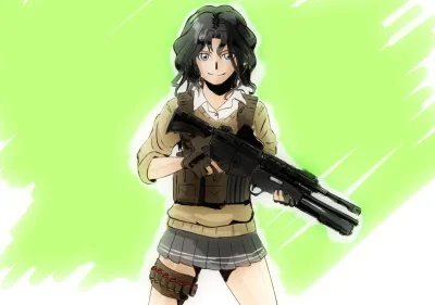 Czokolad - #randomanimeshit #amagami #kaorutanamachi #girlsandguns #schoolgirl