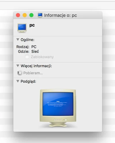 dGustator - Apple ma dobre poczucie humoru… Tak jest widziany PC w sieci domowej :)
...