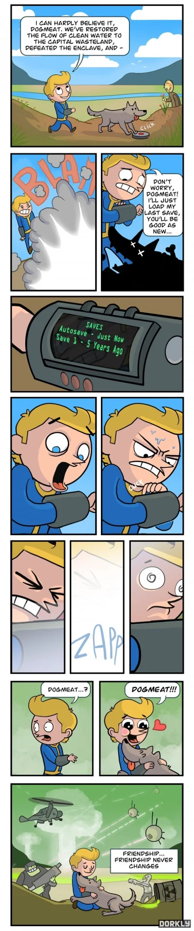 Supercoolljuk2 - #fallout



http://www.dorkly.com/comic/50699/friends-til-the-end