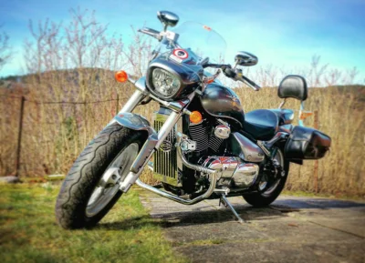 PMV_Norway - #motocykle #bojowkacruiser 
No to wiosna w ogrodzie. 
Zauważyłem że na d...