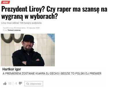 Aou - Prezydent Liroy? #heheszki #polskirap #hiphop