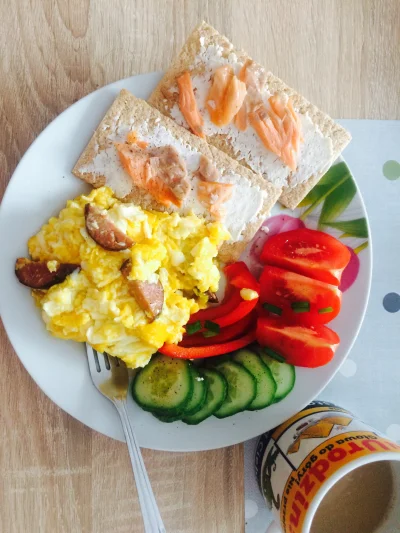 Leithain - Mirki akceptujecie taką jajecznicę?
#sniadanie #dziendobry #foodporn
