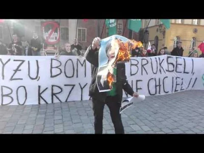 Polska_Bozia - Merkel spalona we Wrocławiu
#wroclaw #4konserwy