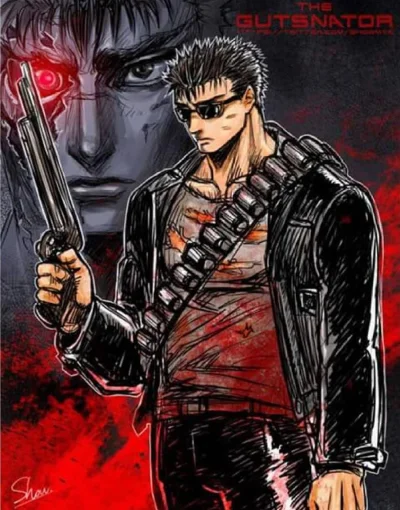 k.....i - #randomanimeshit #berserk #guts #anime