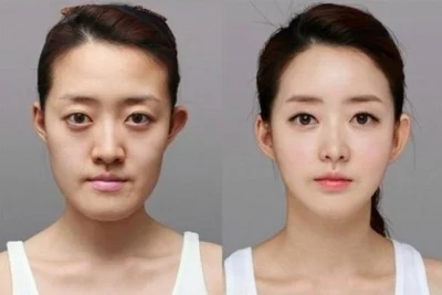 Critz - @XKHYCCB2dX: koreanka przed makijażem i po