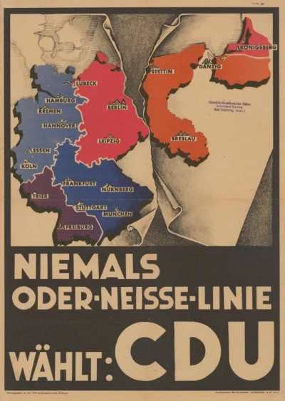 glaaki - #historia #niemcy 
Plakat wyborczy partii CDU z 1947 roku, napis po niemiec...