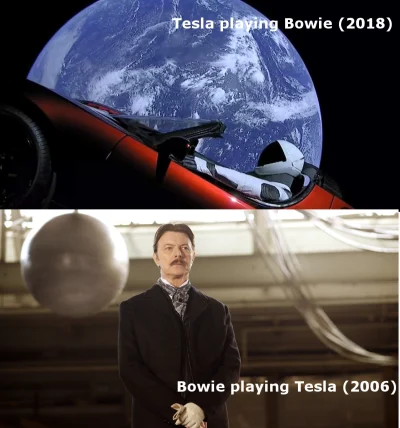 Kramarz - ! #heheszki #tesla #elonmusk #spacex #bowie ##!$%@?