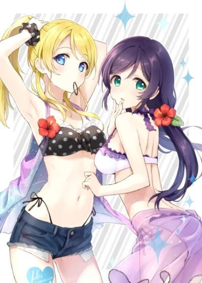 Sentox - #randomanimeshit #lovelive #eriayase #eliayase #nozomitoujou # @norypS