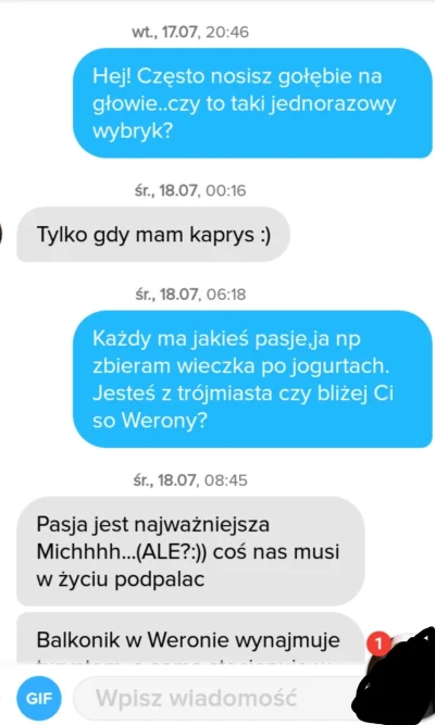 Skoczy_bruzda89 - Da się poznać normalną dziewczynę na Tinder,nie jakaś #p0lka. Trzeb...