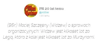 michau15 - Polska piłka 20 lat temu. Maciek Szczęsny, troll level: master ( ͡° ͜ʖ ͡°)...