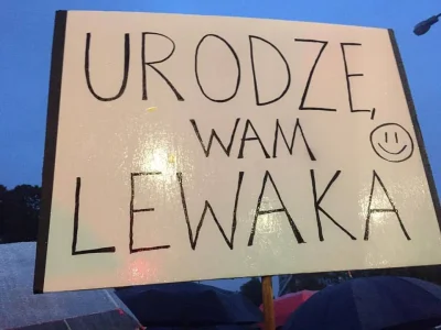 czosnekiss - Jeden z lepszych banerów na czarnym proteście ( ͡° ͜ʖ ͡°)
#heheszki #hu...