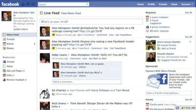 DynPydro - Facebook w 2009 wyglądał najbardziej czytelnie i najładniej jak dla mnie.
...