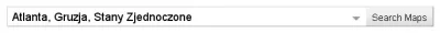 emayef - a jak się wpisze 'Atlanta' w #googlemaps, to zwraca taki wynik:
