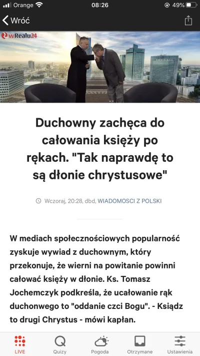 noitakto - Penis też pewnie chrystusowy. 

#kosciol #religia #katolicyzm #ksieza #ped...