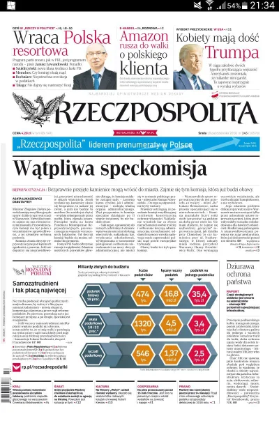 Rzeczpospolita_pl - A tak będziemy prezentować się jutro:

#rzeczpospolita #media #...