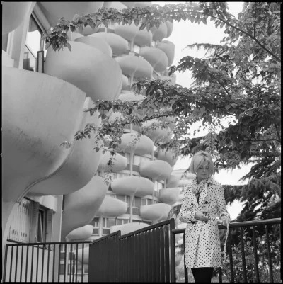bynon - Osiedle mieszkaniowe Les Choux, Paryż
(Arch. Gérard Grandval, 1969-74)
/żró...