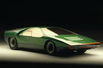 kontra - Alfa Romeo Carabo - concept car z 1968 roku. Zaprojektowany przez Marcello G...