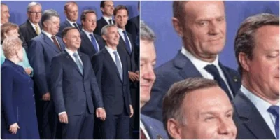 krzysiekciekawy - #polityka #nato #tusk #duda #zdjeciednia #heheszki 
Jedno zdjęcie ...