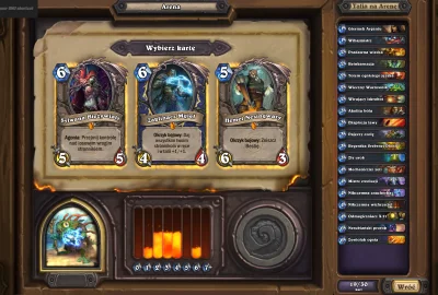 Rizures - #hearthstonearena #hearthstone
Co brać sylvane czy zaklinacza mgieł ? Bo h...