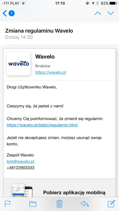 kacpir - #wavelo #usunkonto #rower #krakow
SPOILER
