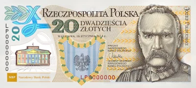 F.....a - Bardzo ładny banknot, wzornictwo trochę PRLowskie. Chciałbym, żeby takie by...