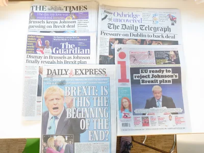 boolion - Puec dzienników, pięć różnych wersji prawdy...

#brexit