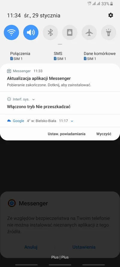 Zamanosuke - #kiciochpyta #pytanie #android #messenger

Od dwóch dni messenger wyrz...