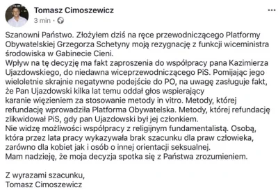 pk347 - Mlody Cimoszewicz - Jeden odwazny w PO, ktory wygarnal co mysli o kandydaturz...