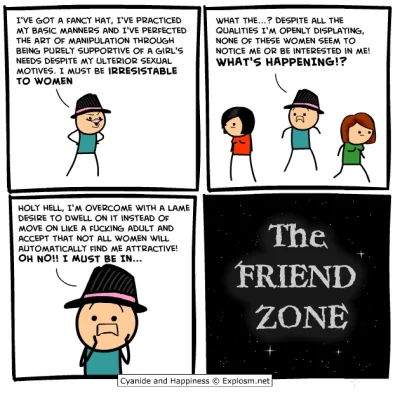 Farrahan - #cyanideandhappiness #tfwngf #friendzone