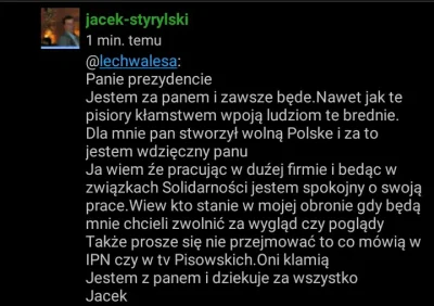 L.....w - @lechwalesa ma również fanów xD

SPOILER
#januszemirko #lechwalesacontent #...
