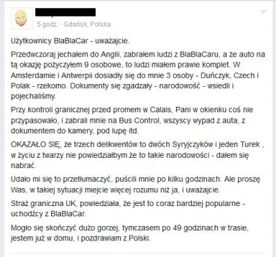 Robstar - Przekręt na BlaBlaCar ... ostrzeżenie dla ludzi używających BlaBlaCar i wyb...