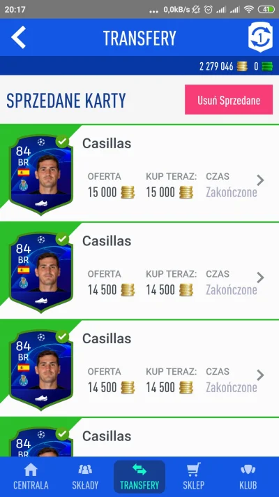 kajdzis - Wczoraj kupowałem po 4-5k a dziś idą po maxie. Wpadło ok. 700k
#fut