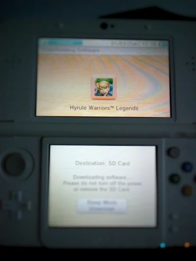 stoliknumer27 - A co tu będzie grane? #nintendo #hyrulewarriors #hwl #3ds