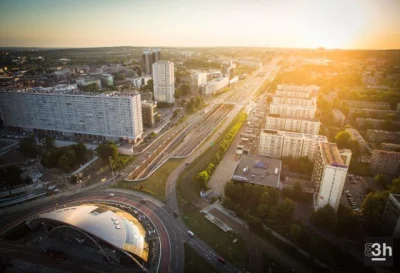 Pannoramix - Zachód słońca nad #katowice 
źródło: 33h

#slask #drony #fotografia