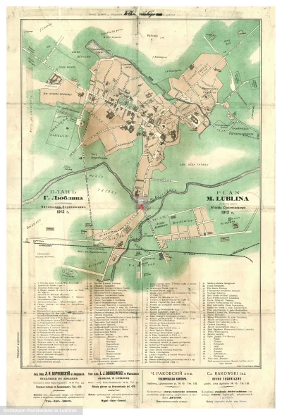 Magnolia-Fan - Plan Lublina z 1912 r.
#lublin #mapy #kartografia #historia