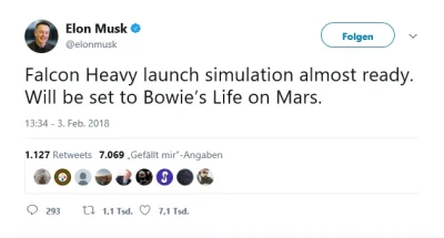 O.....Y - Elon Musk właśnie napisał że kończą przygotowywać symulację lotu Falcona He...