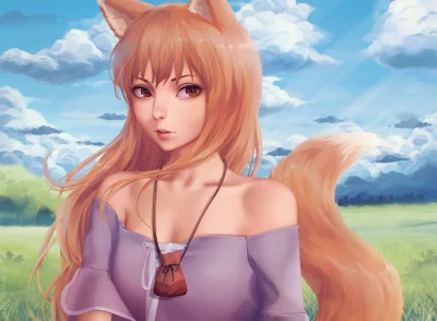 l.....f - (｡◕‿◕｡)
#randomanimeshit #spiceandwolf #holo #kemonomimi #kitsunemimi #pixi...