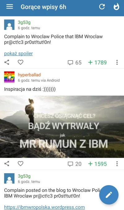 h.....a - Piękne to były gorące. Nie zapomnę ich nigdy.
7 marca o 9.46.
#rumun #ibm #...