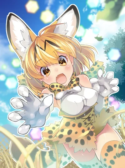 FuzzyWuzzy_ - #randomanimeshit #kemonofriends #serval #nekomimi #kemonomimi #animeart...