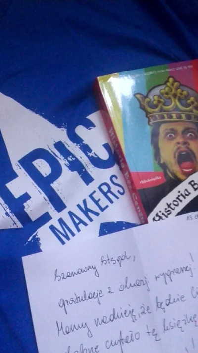 stsgol - Witajcie Mirki ʕ•ᴥ•ʔ
Chciałem podziękować @EpicMakers za przesyłkę z wygran...