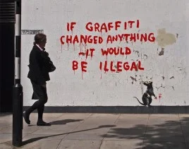 d.....i - "Gdyby grafitti mogło coś zmienić, już dawno zostałoby zakazane."