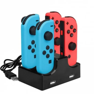 konto_zielonki - Stacja do ładowania 4 kontrolerów Nintendo Switch za 7.28$ z kuponem...