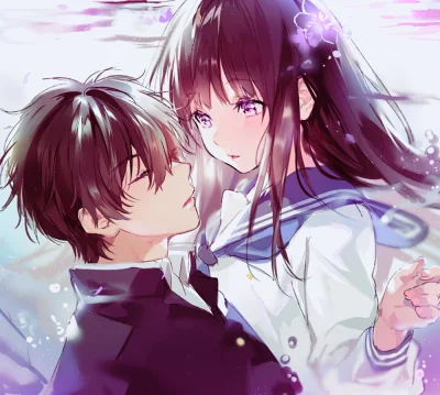 FlaszGordon - #randomanimeshit #animeart [ #dhyouka #eruchitanda #houtarouoreki artys...